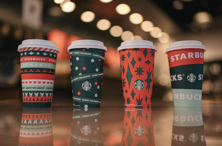 Starbucks Releases Brand New Cup Designs for The Holiday Season