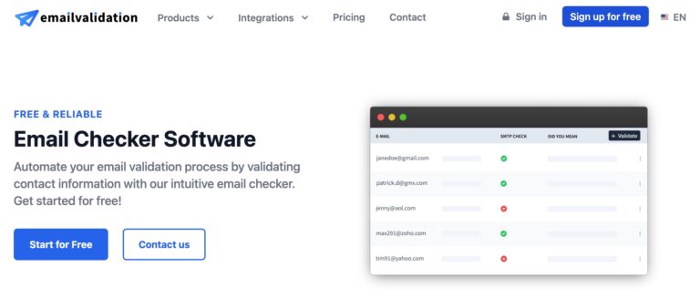 Emailvalidation.io – Has Everything You Need in Email Checker Software