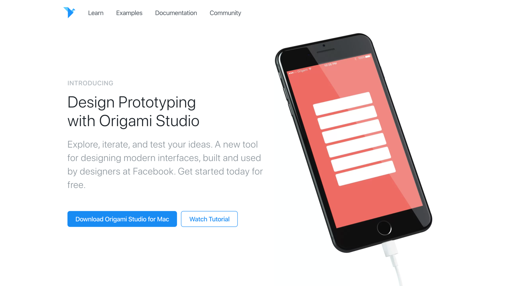 origami studio free prototyping tool design