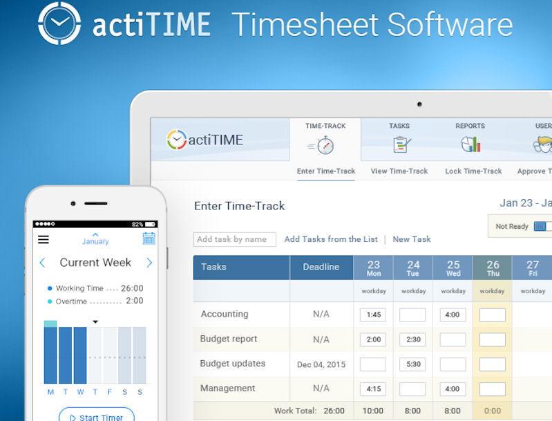 actiTIME Tool Image