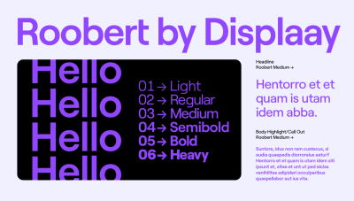 Roobert typeface