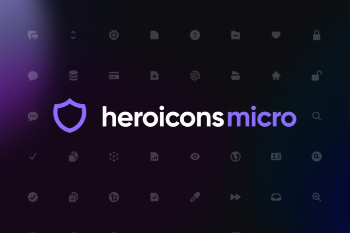 Preview of Heroicons Micro