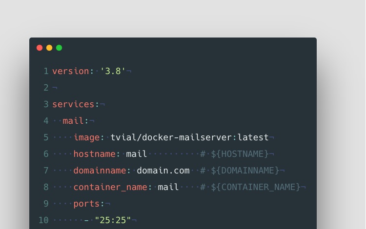 Docker Mailserver