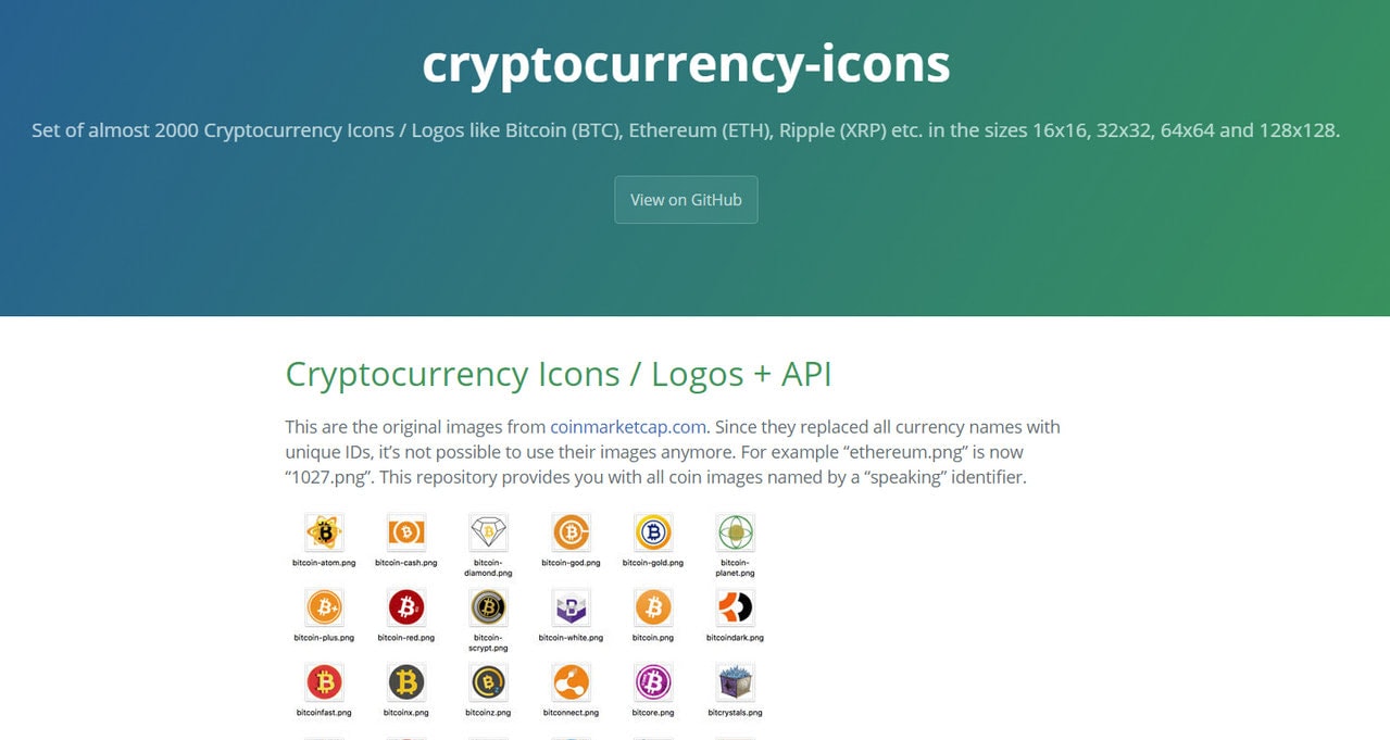 Cryptocurrency Icons by Condacore