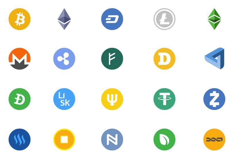 Crypto Currency Logos