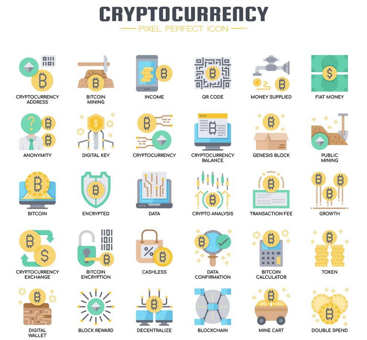 Free Cryptocurrency Elements
