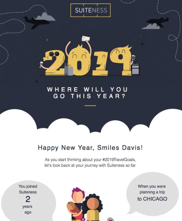 Guide to New Year Email Newsletters with Examples