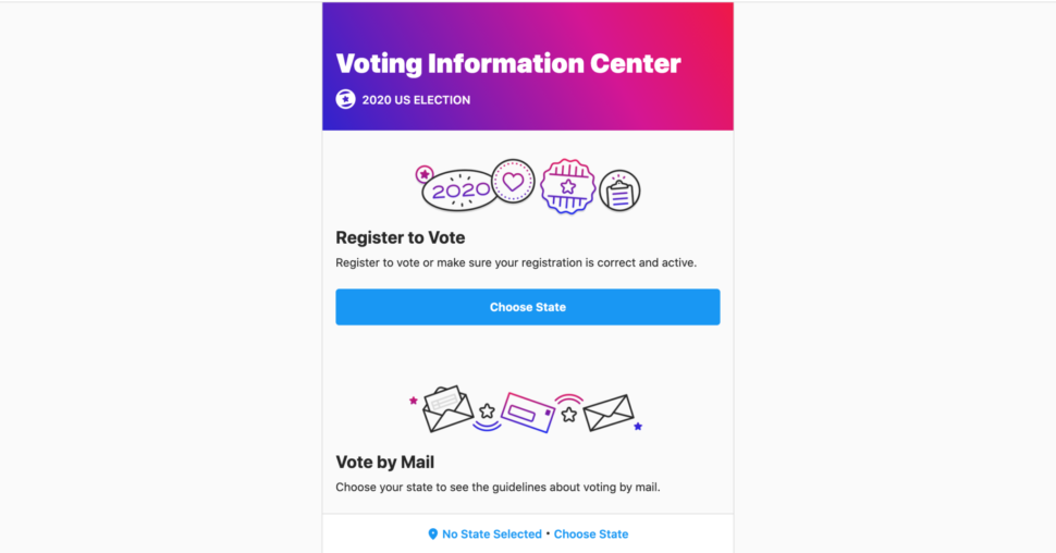 instagram voting center