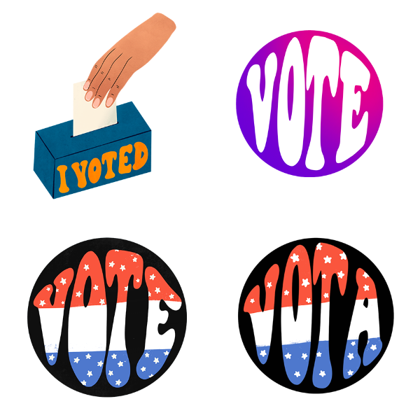 instagram voting stickers