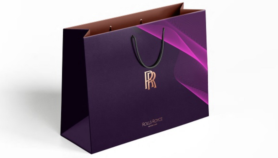 new color palette for rolls royce on shopping bag 2020 