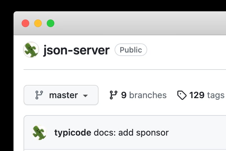 JSON Server logo