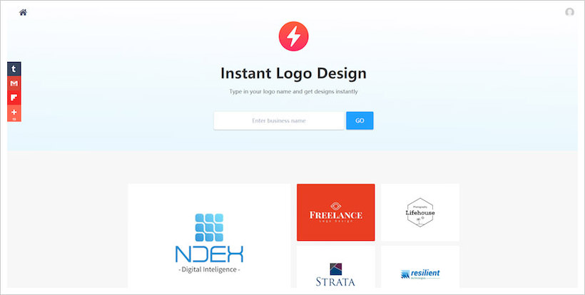 Instant Logo Design Tool Image