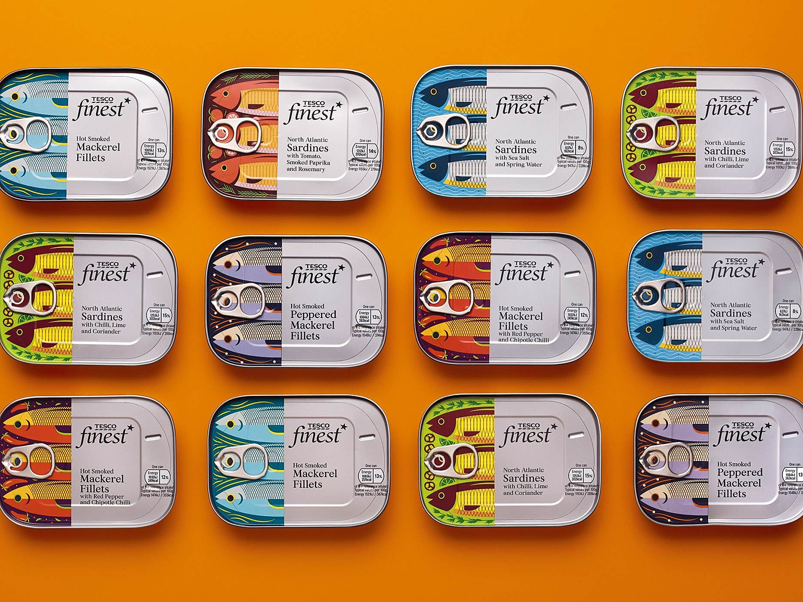 fish packaging branding design