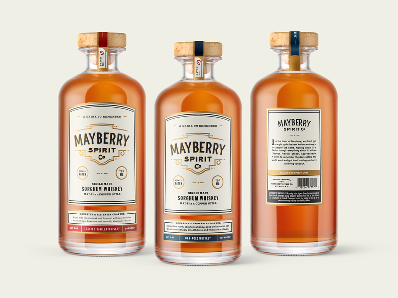mayberrylables_2x packaging whiskey ideas