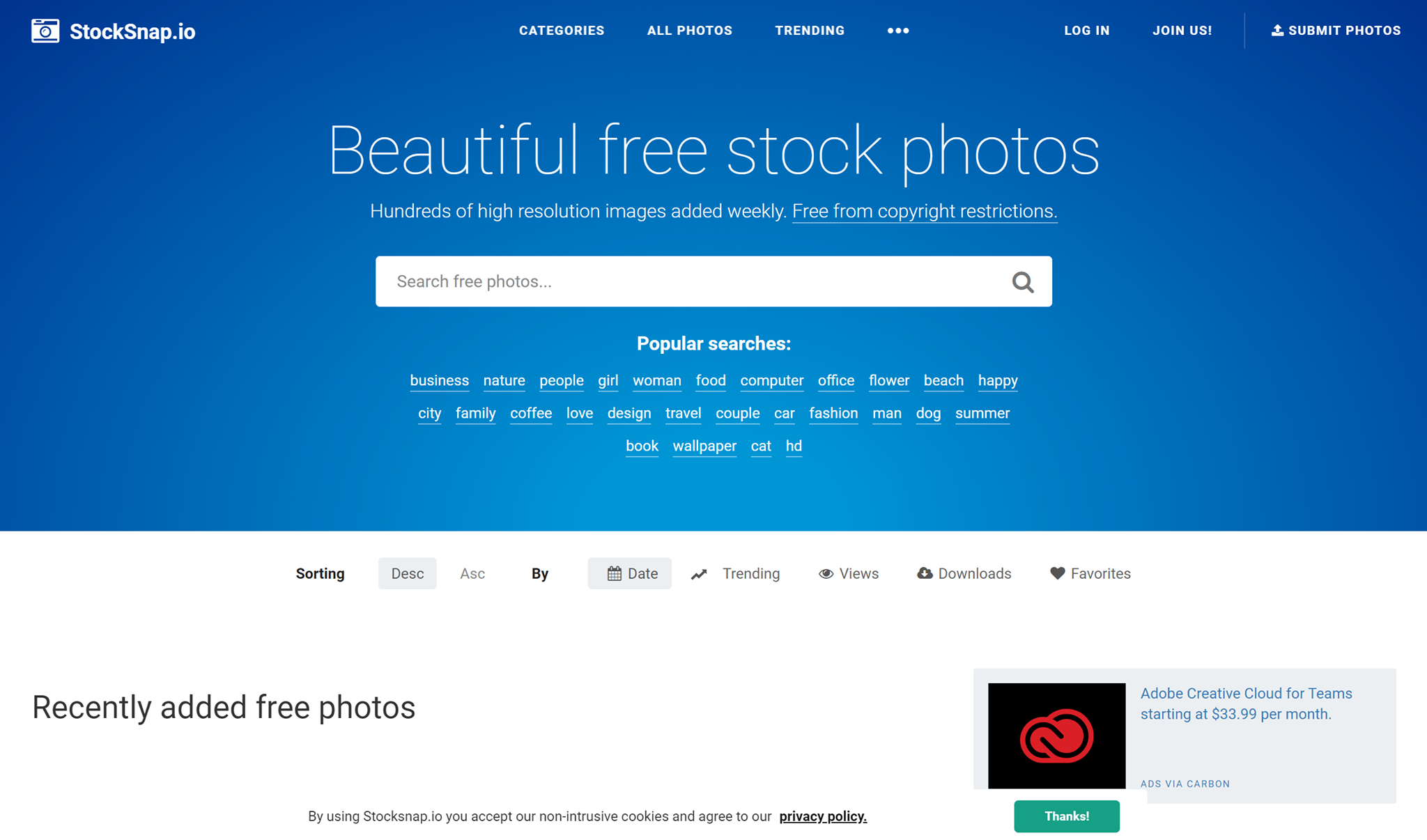 stocksnap website free stock images
