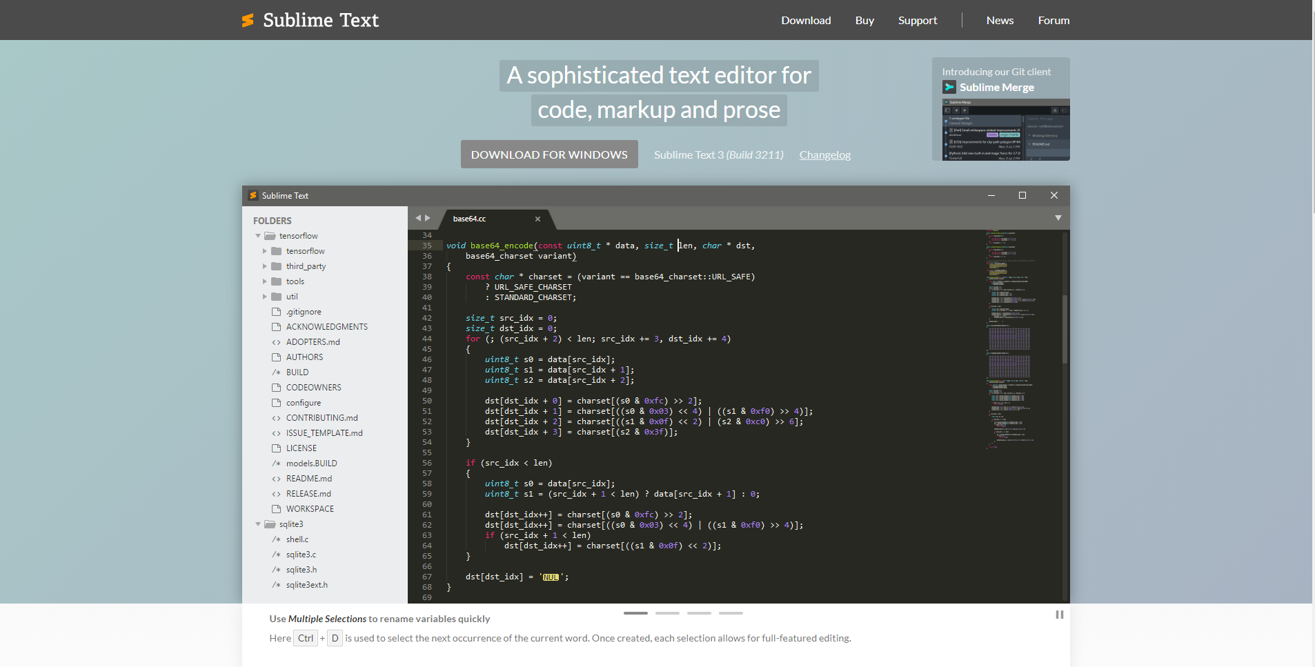 Best developer tools of 2020 sublime text home page